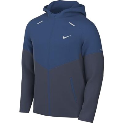 NIKE Herrjacka M Nk Imp Lght Windrnner Jkt, Court blå/Thunder blå/reflekterande silv, FB7540-476, S NIKE Herrjacka M Nk Imp Lght Windrnner Jkt, Court blå/Thunder blå/reflekterande silv, FB7540-476, S