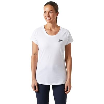 Helly Hansen W Nord Graphic Drop T-shirt för kvinnor, 006 Vit, L Helly Hansen W Nord Graphic Drop T-shirt för kvinnor, 006 Vit, L