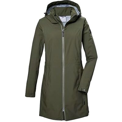 G.I.G.A. DX Dam Softshell Parka/Softshelljacka med dragkedja huva GS 76 WMN SFTSHLL PRK, mörk olivgrön, 50, 42696-000 G.I.G.A. DX Dam Softshell Parka/Softshelljacka med dragkedja huva GS 76 WMN SFTSHLL PRK, mörk olivgrön, 50, 42696-000