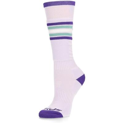 Spyder ungdomlig svep skidsockor, pojke, violett damm, L Spyder ungdomlig svep skidsockor, pojke, violett damm, L