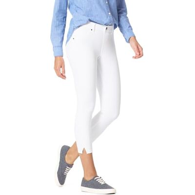 HUE dam Strumpor Ankelslits Essential Denim Capri HUE dam Strumpor Ankelslits Essential Denim Capri