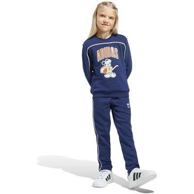 adidas Uniseks dzieci DISNEY MICKEY MOUSE JOGGER, dark blue/Pure Orange/off white, 6-7 Years adidas Uniseks dzieci DISNEY MICKEY MOUSE JOGGER, dark blue/Pure Orange/off white, 6-7 Years