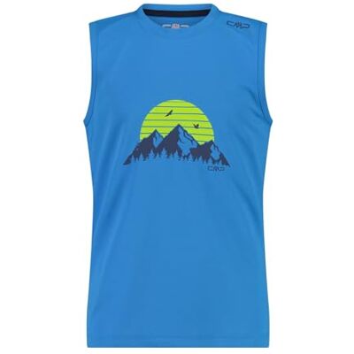 CMP Unisex barn och pojkar ärmlös T-shirt, flod, 110 CMP Unisex barn och pojkar ärmlös T-shirt, flod, 110