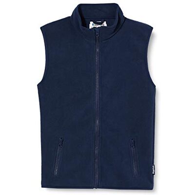 Playshoes Unisex barn fleece väst utomhus topp, Mörkblå, 152 Playshoes Unisex barn fleece väst utomhus topp, Mörkblå, 152