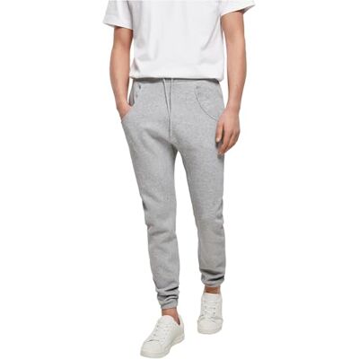 Build Your Brand Herrsweatpants heavy Deep Crotch sweatpants Grå (ljung grå) XXL Build Your Brand Herrsweatpants heavy Deep Crotch sweatpants Grå (ljung grå) XXL