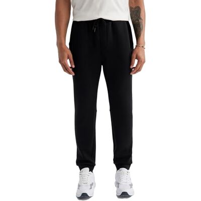 DeFacto Sweatpants för män, svart, S DeFacto Sweatpants för män, svart, S