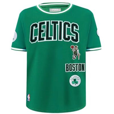 Pro Standard Big Boys NBA Retro Classics Cotton Short Sleeve Taping Tee, Kelly, grön, XL Pro Standard Big Boys NBA Retro Classics Cotton Short Sleeve Taping Tee, Kelly, grön, XL