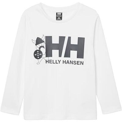 Helly Hansen Barn Unisex K Hh Tech Graphic Ls Top, Vit, 8, Vitt, 8 År Helly Hansen Barn Unisex K Hh Tech Graphic Ls Top, Vit, 8, Vitt, 8 År