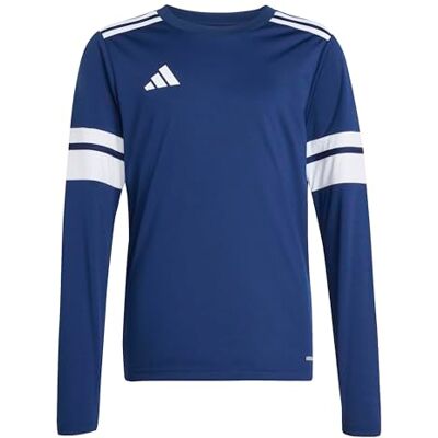adidas unisex barn Squadra25 Jersey Long Sleeve Kids Shirt, team navy blue 2/white, 13-14 Years adidas unisex barn Squadra25 Jersey Long Sleeve Kids Shirt, team navy blue 2/white, 13-14 Years