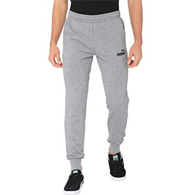 PUMA Herren Jogginghose ESS Logo Pants TR cl, M Gray Heather, 4XL, 586716 PUMA Herren Jogginghose ESS Logo Pants TR cl, M Gray Heather, 4XL, 586716