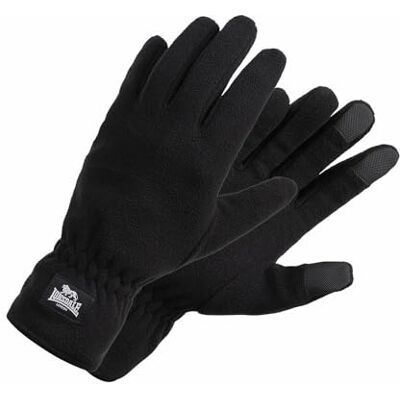 Lonsdale Unisex Ayside handskar, svart, M Lonsdale Unisex Ayside handskar, svart, M