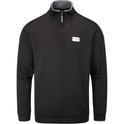 Stuburt Active-tech golf varm fleecetröja för män, Svart, M Stuburt Active-tech golf varm fleecetröja för män, Svart, M