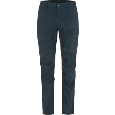 Fjällräven Abisko Hybrid Trail byxor Zip Off, marinblå, 44/S, marinblå, 44W kort Fjällräven Abisko Hybrid Trail byxor Zip Off, marinblå, 44/S, marinblå, 44W kort