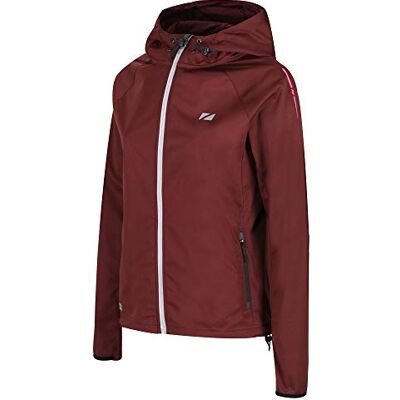 ZONE3 Softshelljacka för kvinnor Maroon/Coral M ZONE3 Softshelljacka för kvinnor Maroon/Coral M
