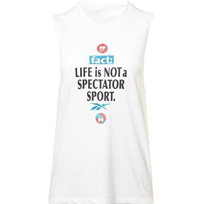 Reebok Grafisk T-shirt för kvinnor, orange, 2XL, Orange, M Reebok Grafisk T-shirt för kvinnor, orange, 2XL, Orange, M