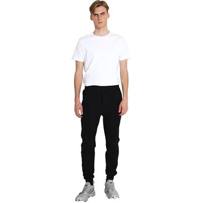Carlheim Men's Everyday Comfort Joel Sweatpants, Black, XX-Large Carlheim Men's Everyday Comfort Joel Sweatpants, Black, XX-Large