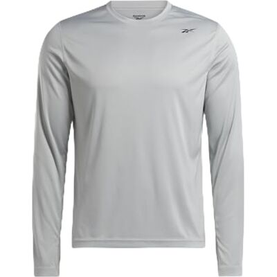 Reebok herr LS Training Tech Tröja, Pugry3, XXL Reebok herr LS Training Tech Tröja, Pugry3, XXL