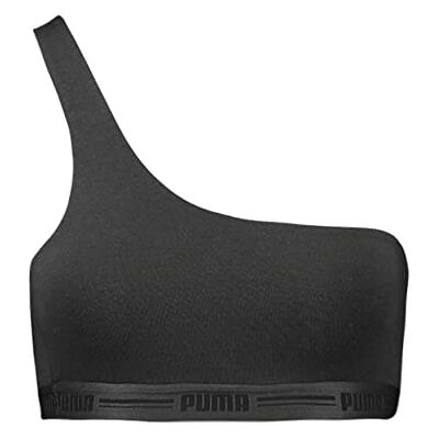 PUMA Dam One Shoulder hjärta topp sport-bh, Svart, M PUMA Dam One Shoulder hjärta topp sport-bh, Svart, M