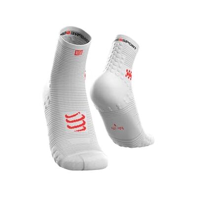 COMPRESSPORT löparstrumpor – Pro Racing Socks V3 Run High – bubbelförebyggande – dämpning och andningsförmåga – löpning och triathlon – för träning och tävling – lätt. COMPRESSPORT löparstrumpor – Pro Racing Socks V3 Run High – bubbelförebyggande – dämpning och andningsförmåga – löpning och triathlon – för träning och tävling – lätt.