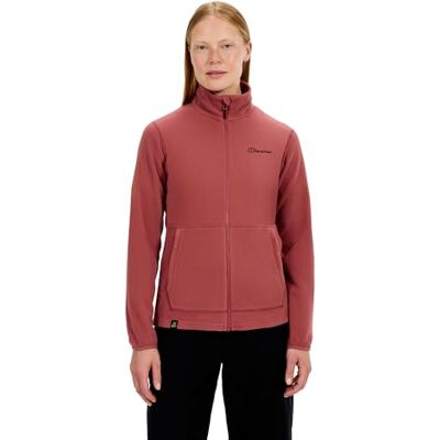 Berghaus kvinnors Prism 2.0 Micro Interactive Full Zip Fleecejacka, Korund, 10 Berghaus kvinnors Prism 2.0 Micro Interactive Full Zip Fleecejacka, Korund, 10