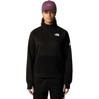 THE NORTH FACE The Noth Face dam berg friidrott fleece 1/4 dragkedja tröja, Tnf svart, XS THE NORTH FACE The Noth Face dam berg friidrott fleece 1/4 dragkedja tröja, Tnf svart, XS