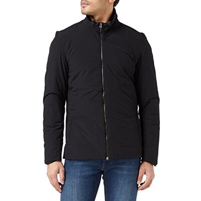 FALKE Mäns vadderade jackjacka, svart, S FALKE Mäns vadderade jackjacka, svart, S