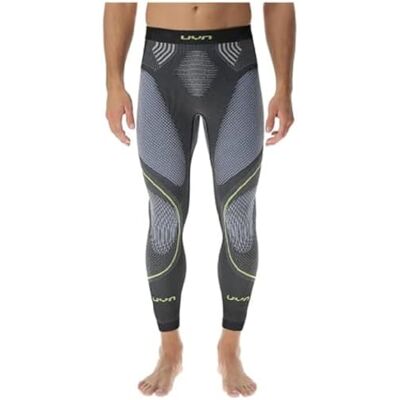 UYN herr Hose Evolutyon Uw lång byxa smälter Anthracite Melange/Blue/Yellow Shiny S/M UYN herr Hose Evolutyon Uw lång byxa smälter Anthracite Melange/Blue/Yellow Shiny S/M