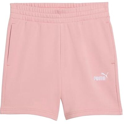 PUMA ESS Small No. 1 logotyp 5 tum shorts med hög midja TR (s) PUMA ESS Small No. 1 logotyp 5 tum shorts med hög midja TR (s)