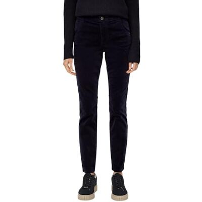 s.Oliver Sales GmbH & Co. KG/ Dambyxor långa, slim fit byxor långa, slim fit, blå, 34W x 30L s.Oliver Sales GmbH & Co. KG/ Dambyxor långa, slim fit byxor långa, slim fit, blå, 34W x 30L