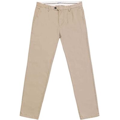 Gianni Lupo GL014B lediga byxor, beige, 54 män Gianni Lupo GL014B lediga byxor, beige, 54 män