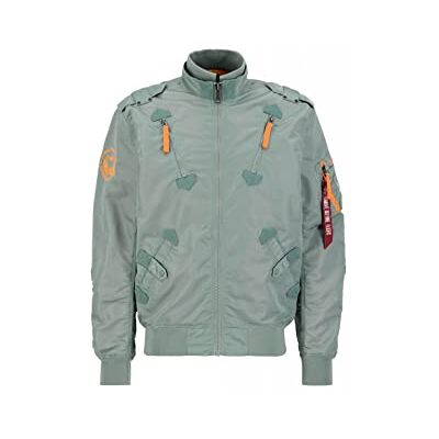 Alpha Industries Falcon II Bomberjacka för män Dusty Green Alpha Industries Falcon II Bomberjacka för män Dusty Green