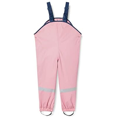 Playshoes unisex barn regnbyxor ofodrade vind-och vattentäta regnbyxor regnkläder, Rosa pastell, 104 Playshoes unisex barn regnbyxor ofodrade vind-och vattentäta regnbyxor regnkläder, Rosa pastell, 104