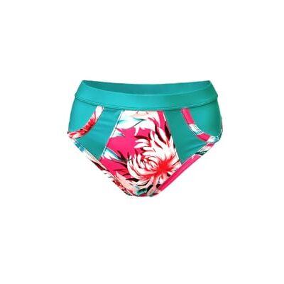 MF -Sea® Bikini Kvinnor Ariel Bukkontroll, Multicolor Tryck, Hög midja Stiliserar figur, Återvunnet Polyamidmaterial, Perfekt för simning, Surfing och andra vattensporter. Storlek S, 34 SE/S, one size MF -Sea® Bikini Kvinnor Ariel Bukkontroll, Multicolor Tryck, Hög midja Stiliserar figur, Återvunnet Polyamidmaterial, Perfekt för simning, Surfing och andra vattensporter. Storlek S, 34 SE/S, one size