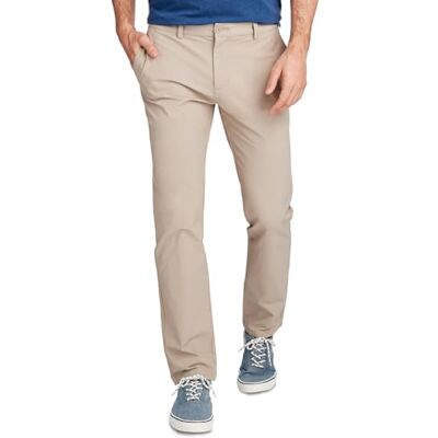 Vineyard Vines Men's On-The-Go Pants, Khaki, 36W x 30L Vineyard Vines Men's On-The-Go Pants, Khaki, 36W x 30L