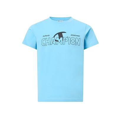 Champion Boy grafisk rund hals t-shirt med grafisk logotyp BS226 Champion Boy grafisk rund hals t-shirt med grafisk logotyp BS226