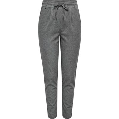 ONLY Endast ONLPOPTRASH-Eva Pant PNT, Mörkgrå melange, S / 32L ONLY Endast ONLPOPTRASH-Eva Pant PNT, Mörkgrå melange, S / 32L