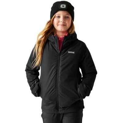 Regatta Kids Frelton jacka, Svart, 7-8 Years Regatta Kids Frelton jacka, Svart, 7-8 Years