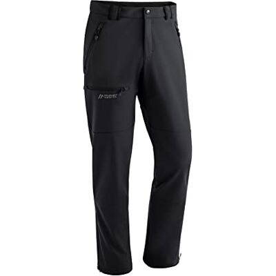 Maier Sports Adakit för män, vinterbyxor med fleece inuti, ventilerande och varma softshell-byxor Maier Sports Adakit för män, vinterbyxor med fleece inuti, ventilerande och varma softshell-byxor