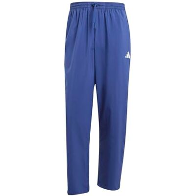 adidas herr Essentials Small Logo Stanford Open Hem Pants, dark blue/white, XXL adidas herr Essentials Small Logo Stanford Open Hem Pants, dark blue/white, XXL