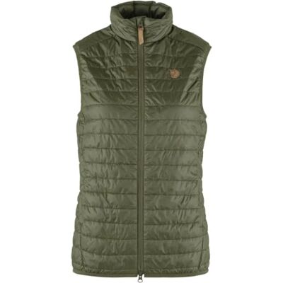 Fjällräven Fjallraven 89723-625 Abisko vadderad väst W Sport väst dam Laurel grön storlek S Fjällräven Fjallraven 89723-625 Abisko vadderad väst W Sport väst dam Laurel grön storlek S