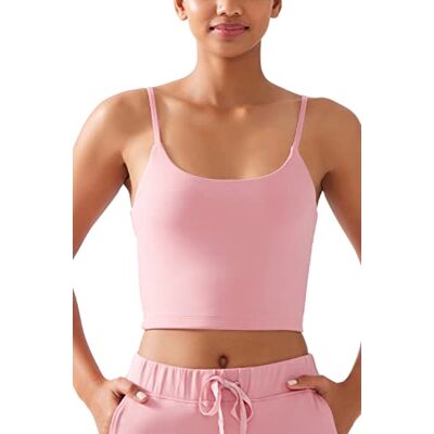 LOS OJOS Dam straps sport-bh, ROSA, XS LOS OJOS Dam straps sport-bh, ROSA, XS