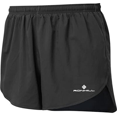 Ronhill , herr Core Racer shorts, löpning, svart//höger vit, M Ronhill , herr Core Racer shorts, löpning, svart//höger vit, M