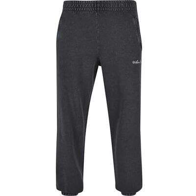 Urban Classics herr liten broderi sweatpants byxor, svart, M Urban Classics herr liten broderi sweatpants byxor, svart, M
