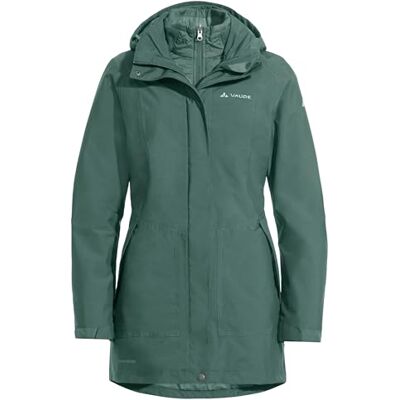 VAUDE Dam Idris 3in1 III Parkas, Dusty Forest, 38 EU VAUDE Dam Idris 3in1 III Parkas, Dusty Forest, 38 EU