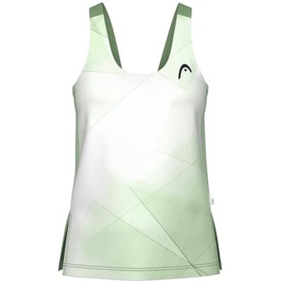 HEAD Spirit Tank Top dam, Print Vision w/Celery Green HEAD Spirit Tank Top dam, Print Vision w/Celery Green