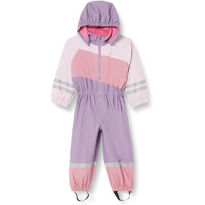 Playshoes Unisex barn regndräkt med fleecefoder varm vattentät lera dräkt regnkläder, lila overall, 116 Playshoes Unisex barn regndräkt med fleecefoder varm vattentät lera dräkt regnkläder, lila overall, 116