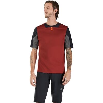 Fox Racing mäns försvar SS Jersey, Rost, S Fox Racing mäns försvar SS Jersey, Rost, S