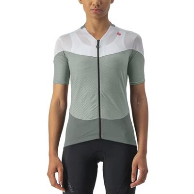 CASTELLI Gradient Color Block Jersey T-Shirts Kvinnor, Defender Grön/Ivory, M CASTELLI Gradient Color Block Jersey T-Shirts Kvinnor, Defender Grön/Ivory, M