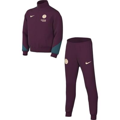 NIKE Unisex barn Psg Y Nk Df Strk Trk Suit K träningsoverall, Bordeaux/Geode Teal/Guava Ice, 10–11 år EU NIKE Unisex barn Psg Y Nk Df Strk Trk Suit K träningsoverall, Bordeaux/Geode Teal/Guava Ice, 10–11 år EU