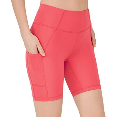 LOS OJOS Biker Shades Colors New Short, Korall, M LOS OJOS Biker Shades Colors New Short, Korall, M